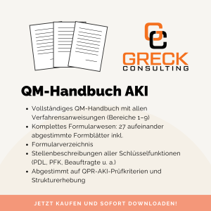 QM-Handbuch AKI inkl. Formularpaket